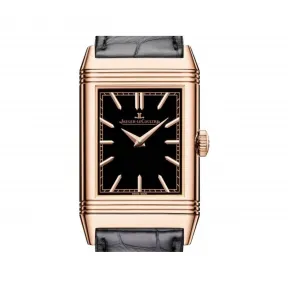 积家/Jaeger LeCoultre Reverso Tribute 系列 45,5 х 27,4 мм 玫瑰金 手动机械机芯 男表 Q39324K1