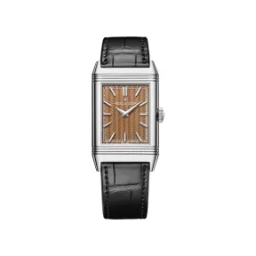 积家/JaegerLeCoultre Reverso Tribute Enamel Xu Beihong翻转系列珐琅腕表“徐悲鸿”限量版男士白金款 - Q39334B1| 