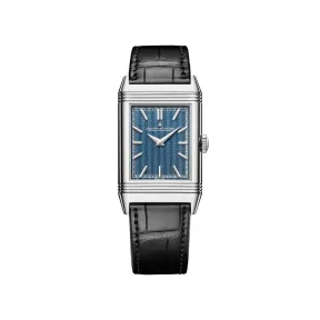 积家/Jaeger LeCoultre Reverso Enamel翻转系列珐琅腕表莫奈款“圣乔治马焦雷”手动上链白金男士腕表 Q39334M6