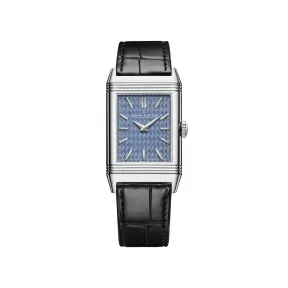 积家/Jaeger LeCoultre Reverso Enamel翻转系列珐琅腕表莫奈款《总督宫》白金男士腕表 Q39334M6