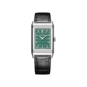 积家/JaegerLeCoultre Reverso Tribute Enamel 翻转系列珐琅男士腕表白金表款 - Q39334S3 | 