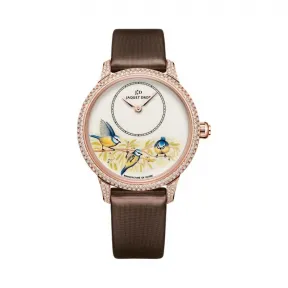 雅克德罗/Jaquet Droz 自动玩偶系列 18K红金 自动机械机芯 女表 J005003501