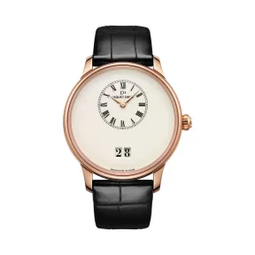 雅克德罗/Jaquet Droz 时分小针盘系列 18K红金厚度11 自动机械机芯 男表 J016933200