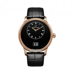 雅克德罗/Jaquet Droz 时分小针盘系列 18K红金 自动机械机芯 男表 J016933210