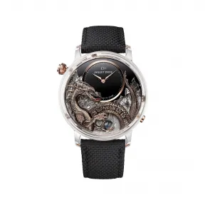 雅克德罗/Jaquet Droz 动态飞龙自动玩偶腕表（Dragon Automaton） 45 MM 合成蓝宝石水晶表壳 自动机械机芯 男表 J0327370011
