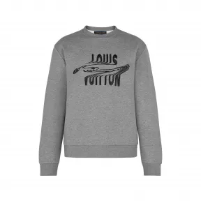 路易威登/Louis Vuitton(LV) 正面刺绣圆领运动衫 1A8GVQ