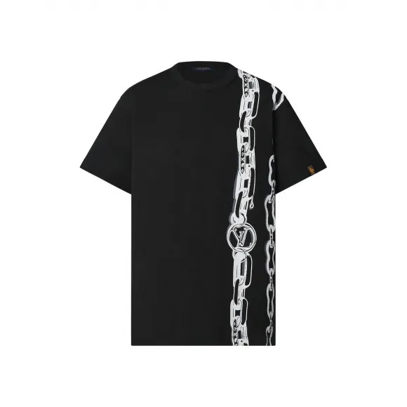 路易威登/Louis Vuitton(LV) 链条印花 T 恤 1A9NPT