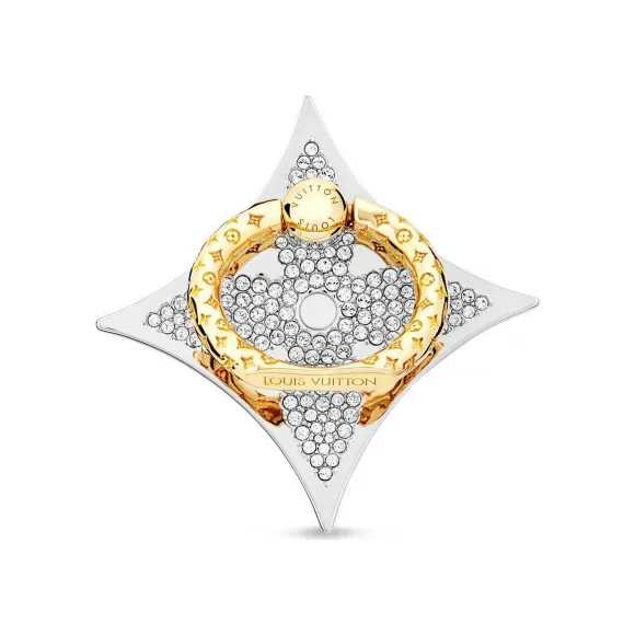 路易威登/Louis Vuitton Flower Strass 手机扣环 M63144