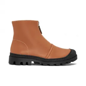 罗意威/Loewe Zip Boot棕色 453.19.162