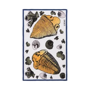 罗意威/Loewe Fossil Towel 120X200yellow/indigo blue 617.17.001