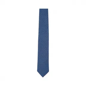 罗意威/Loewe 7Cm Bicolor Anagram TieNavy Blue/Blue 815.01.034
