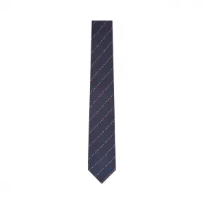 罗意威/Loewe 7Cm Stitching Checks Tie蓝色 815.50.018