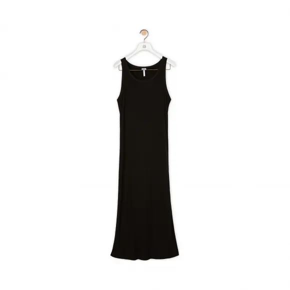 罗意威/Loewe Long Rib Tank Top白色 H6109100CR