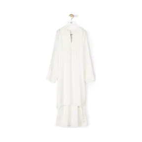 罗意威/Loewe Stripe Jacquard Tunic Dress白色 S2109811TM