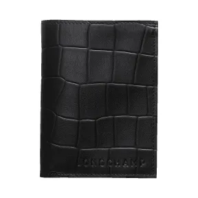 珑骧/Longchamp Croco Block系列 卡包 L4704945001