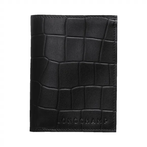珑骧/Longchamp Croco Block系列 卡包 L4704945001