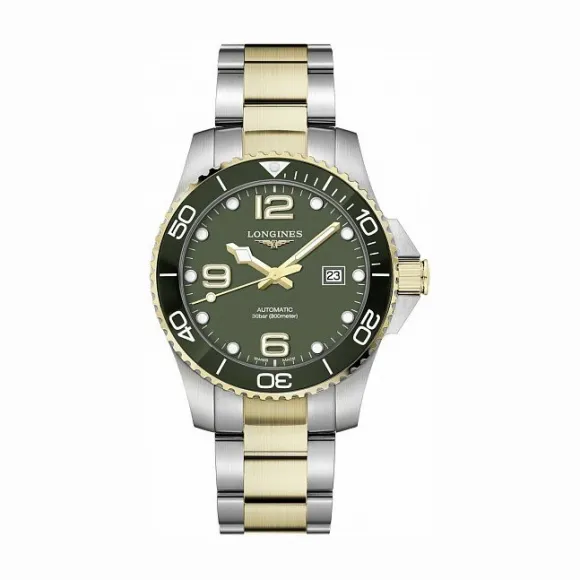 浪琴/Longines 康卡斯系列 43.0 MM 精钢 陶瓷 自动机械机芯 男表 L3.782.3.06.7