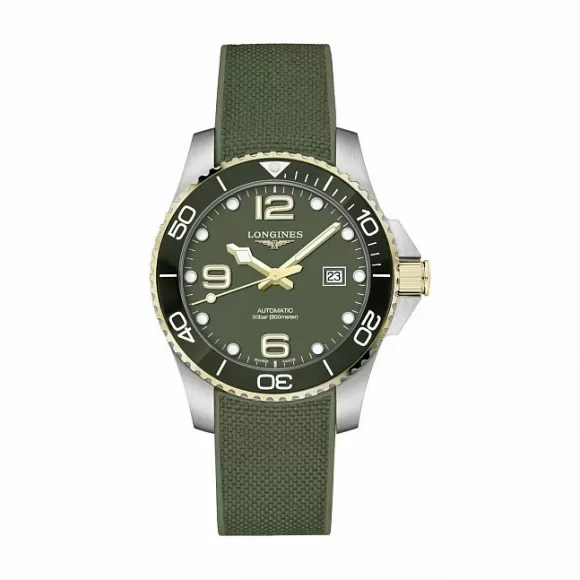 浪琴/Longines 康卡斯系列 43.0 MM 精钢 陶瓷 自动机械机芯 男表 L3.782.3.06.9