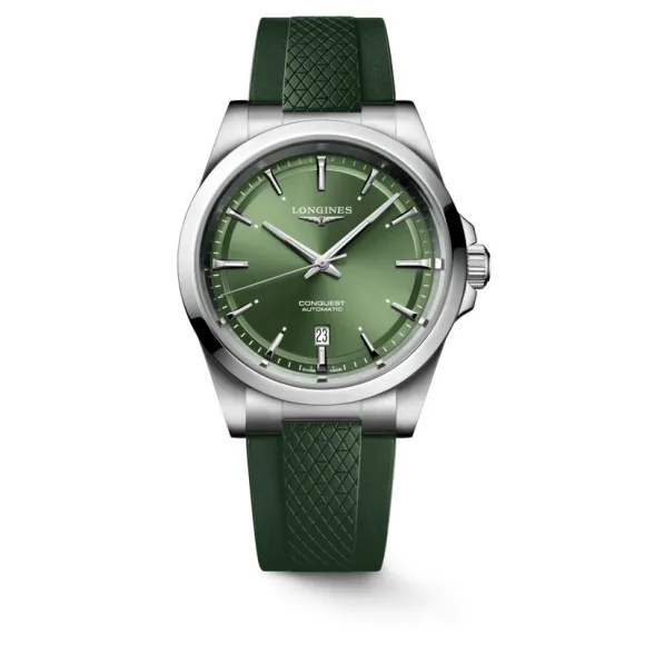 浪琴/Longines 康卡斯系列 41.00 MM 精钢 自动上链机械机芯 男表 L3.830.4.02.9