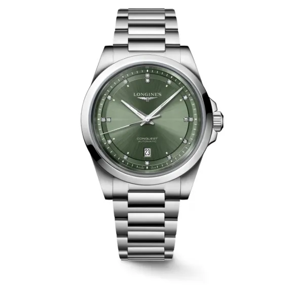 浪琴/Longines 康卡斯系列 41.00 MM 精钢 自动上链机械机芯 男表 L3.830.4.07.6