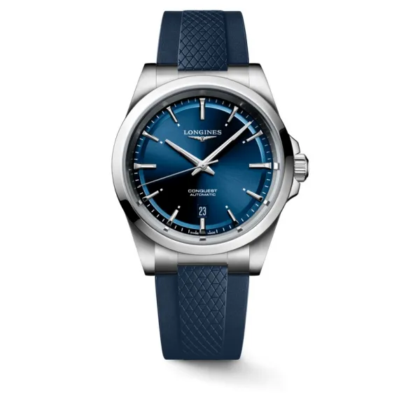 浪琴/Longines 康卡斯系列 41.00 MM 精钢 自动上链机械机芯 男表 L3.830.4.92.9