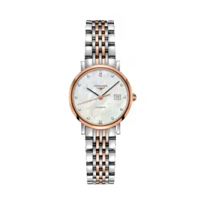 浪琴/Longines 博雅系列 自动机械 18K金 精钢 女表 L4.310.5.87.7