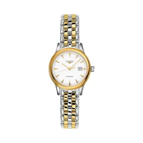 浪琴/Longines 军旗系列 自动机械 精钢 镀金 女表 L4.374.3.22.7