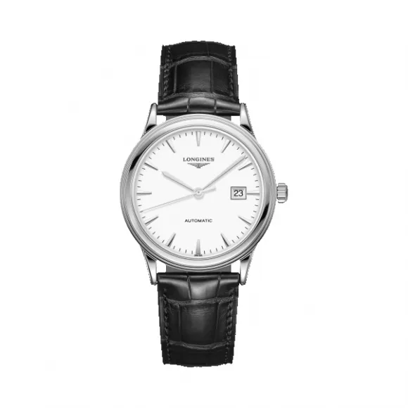 浪琴/Longines 精钢 白色 自动机械机芯 手表 L4.984.4.12.2