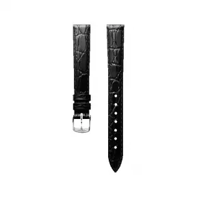 浪琴/Longines 半哑光黑色 13.00 MM 小牛皮 表带 L682116538