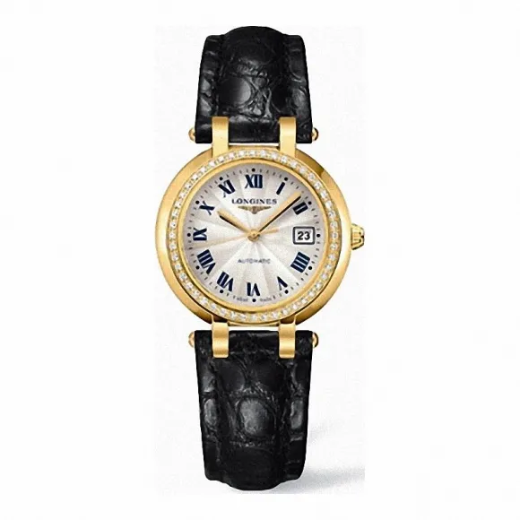 浪琴/Longines 心月系列 自动机械 18K金 镶钻 女表 L8.113.7.78.2