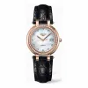 浪琴/Longines 心月系列 自动机械 18K玫瑰金镶钻 女表 L8.113.9.87.2
