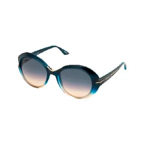 浪琴/Longines 经典系列 圆形 Zeiss蓝色渐变粉红色镜片 太阳眼镜 LG0012H5592W