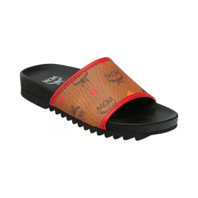 MCM Women's Slides in Skyoptic Visetos MES9S2K06CA040