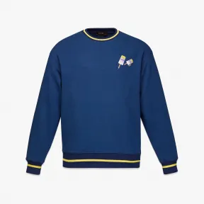 MCM Blue | PEACOAT 运动衫 MHACSMM01L32XL