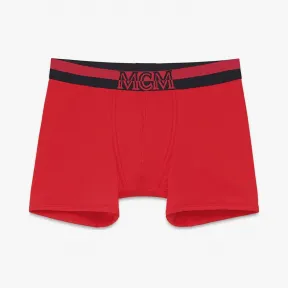 MCM 1976男士长拳击手内裤 MHYASBM01RE00M