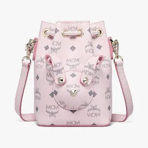 MCM MCM动物园系列Visetos兔子水桶包 MWDBSXL02QH001