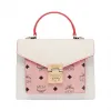 MCM Patricia Visetos皮块单肩包 MWE9SPA26QD001