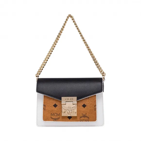 MCM Patricia Visetos皮块斜挎包 MWR9SPA28CB001