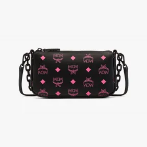 MCM Color Splash Logo 皮革斜挎链条包 MWSDSTA04QH001