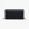 MCM Visetos Original斜挎手机钱包 MXEBSVI01BK001