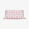 MCM Crossbody Phone Wallet in Visetos Original MXEBSVI01QH001