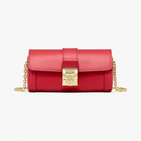 MCM Tracy Vachetta皮革圆筒包 MYZBSXT02RU001