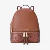 迈克高仕/Michael Kors 女士 Reah Zip 中号皮质拉链双肩包 30F8GEZB2L230