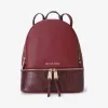 迈克高仕/Michael Kors 女士 Reah Zip 中号皮质拉链双肩包 30F8GEZB2L626