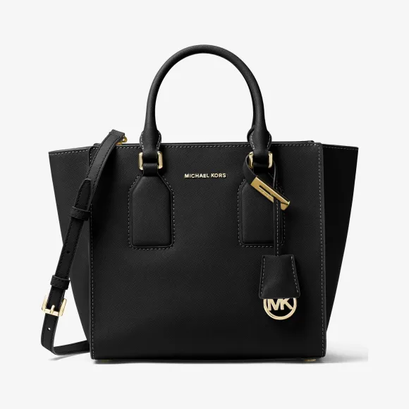 迈克高仕/Michael Kors Selby 中号皮质邮差包 30H5GEYS6L001