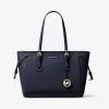 迈克高仕/Michael Kors 女士 Voyager 中号皮质托特包 30H7GV6T8L414