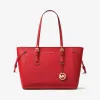 迈克高仕/Michael Kors Voyager 中号皮质托特包 30H7GV6T8L683