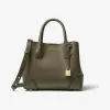 迈克高仕/Michael Kors Mercer Gallery 小号皮质托特包 30H7GZ5T1T333