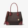 迈克高仕/Michael Kors 女士 Mercer Gallery 中号老花托特包 30H7GZ5T6V626