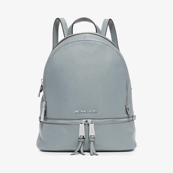 迈克高仕/Michael Kors Rhea Zip 小号皮质双肩背包 30S5SEZB1L438